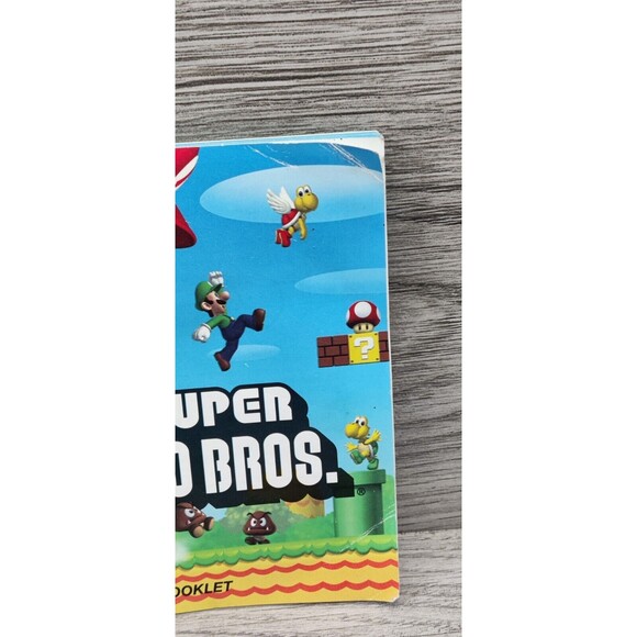 New Super Mario Bros Instruction Manual Booklet ONLY!! (DS) - Picture 2 of 5